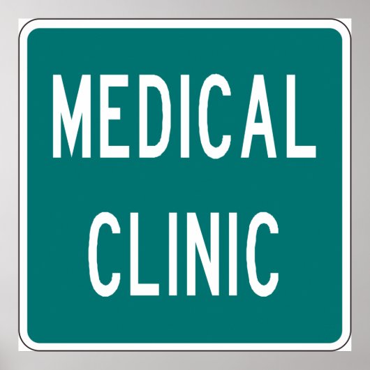 Gesundheitsklinik Poster (Vorne)