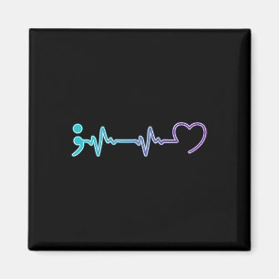 Gesundheitskrankheit Herzschlag Suizidprävention Magnet