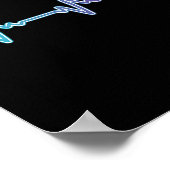 Gesundheitskrankheit Herzschlag Suizidprävention Poster (Ecke)