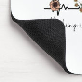 Gesundheitskursheilung ist nicht linear mousepad (Ecke)