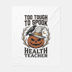 Gesundheitslehrer Halloween-Shirt Vintage graviert Fleecedecke