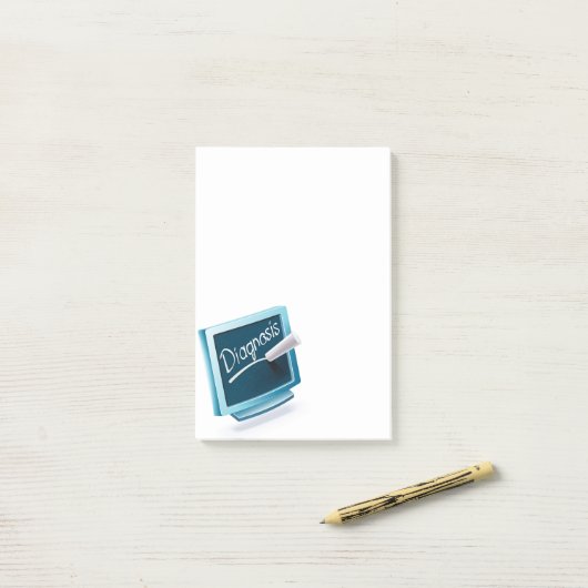 Gesundheitsmedizinisches Design Post-it Klebezettel (Auf Schreibtisch)