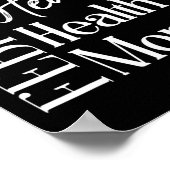 Gesundheitsmonat Februar Amerikanische Herzgesundh Poster (Ecke)