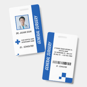 Gesundheitspflege Krankenschwester Foto-ID-Ausweis Ausweis