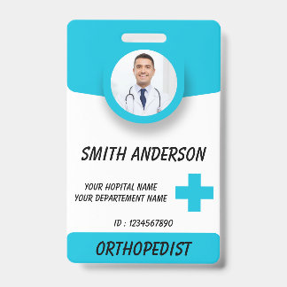 Gesundheitspflege-Krankenschwester-Foto-ID-Ausweis Ausweis