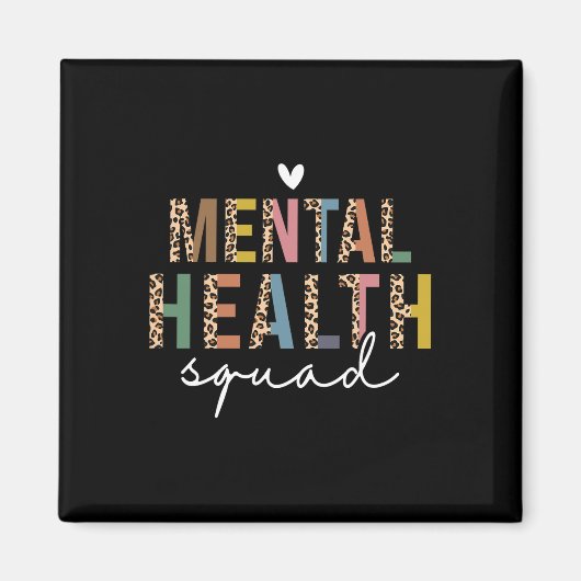 Gesundheitspolade beendet Stigma psychische Gesund Magnet (Vorne)