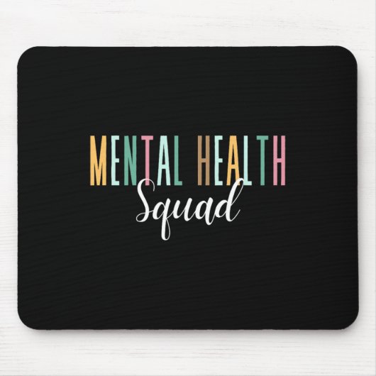 Gesundheitspolster Mental Health Awareness Mousepad (Vorne)