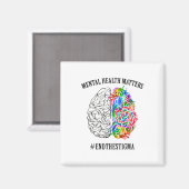 Gesundheitsprobleme beenden das Stigma 1 Magnet (Vorderseite/Rückseite)
