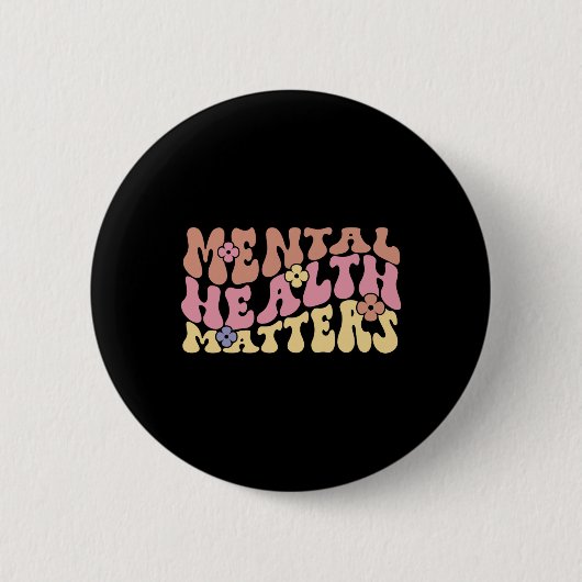 Gesundheitsprobleme beenden das Stigma 2 Button (Vorderseite)
