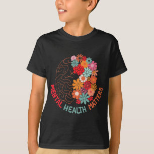 Gesundheitsprobleme beenden das Stigma Blumengehir T-Shirt