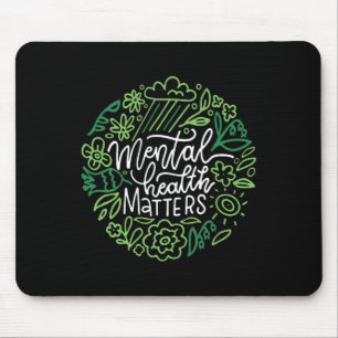 Gesundheitsprobleme beenden das Stigma Frauen psyc Mousepad
