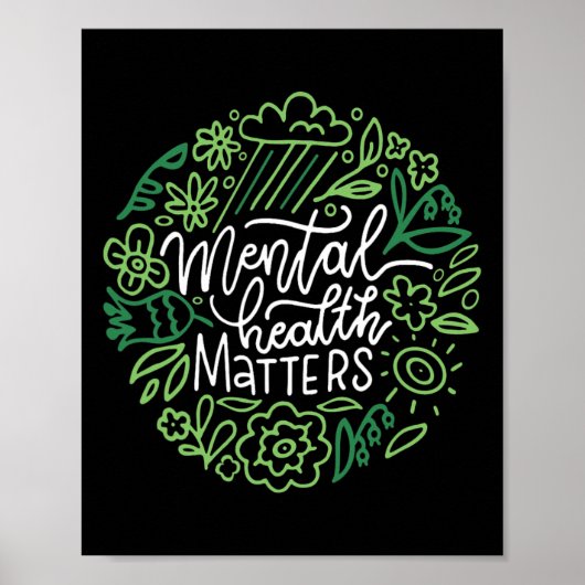 Gesundheitsprobleme beenden das Stigma Frauen psyc Poster (Vorne)