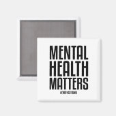 Gesundheitsprobleme beenden das Stigma Mental Heal Magnet (Vorderseite/Rückseite)