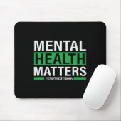 Gesundheitsprobleme beenden das Stigma Mental Heal Mousepad (Mit Mouse)