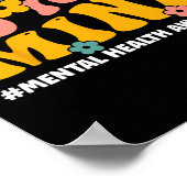 Gesundheitsprobleme beenden das Stigma Mental Heal Poster (Ecke)