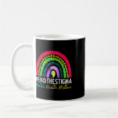 Gesundheitsprobleme beenden das Stigma Rainbow Boh Kaffeetasse (Links)