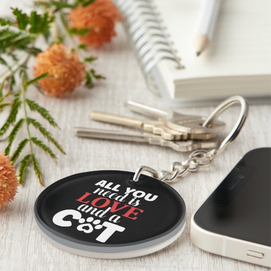 Gesundheitsprobleme bei Katzen Schlüsselanhänger (Vorderseite rechts)