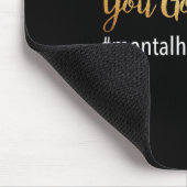 Gesundheitsprobleme Bewusstsein des menschlichen G Mousepad (Ecke)