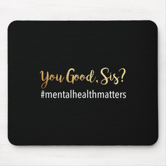 Gesundheitsprobleme Bewusstsein des menschlichen G Mousepad (Vorne)