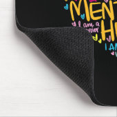 Gesundheitsprobleme Bewusstsein Herz Muttertag Mousepad (Ecke)