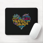Gesundheitsprobleme Bewusstsein Herz Muttertag Mousepad (Mit Mouse)