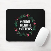 Gesundheitsprobleme Bewusstsein Suizidprävention Mousepad (Mit Mouse)