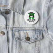 Gesundheitsprobleme - Bun-Geschenk Mental Health A Button (Beispiel)