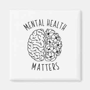 Gesundheitsprobleme des menschlichen Gehirns Grafi Magnet