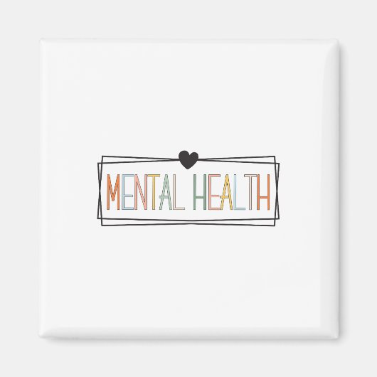 Gesundheitsprobleme Erkrankungen des Gehirns Psych Magnet (Vorne)