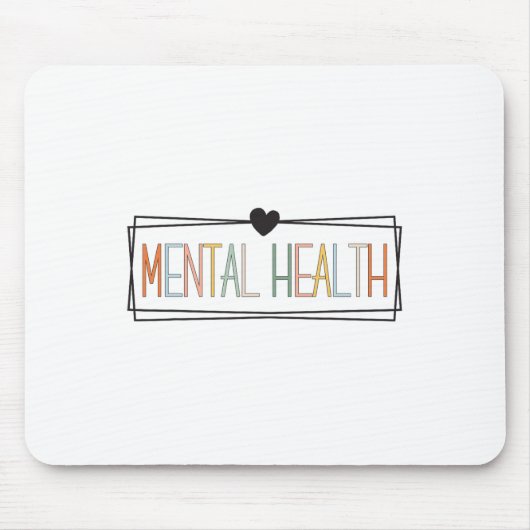 Gesundheitsprobleme Erkrankungen des Gehirns Psych Mousepad (Vorne)