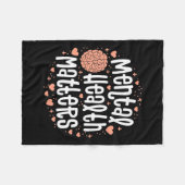 Gesundheitsprobleme Frauen beenden die Stigmatisie Fleecedecke (Vorderseite (Horizontal))