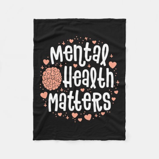 Gesundheitsprobleme Frauen beenden die Stigmatisie Fleecedecke (Vorderseite)