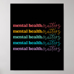 Gesundheitsprobleme geben dem menschlichen Gehirn  Poster