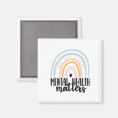 Gesundheitsprobleme geben der psychischen Stigmati Magnet (Vorderseite/Rückseite)