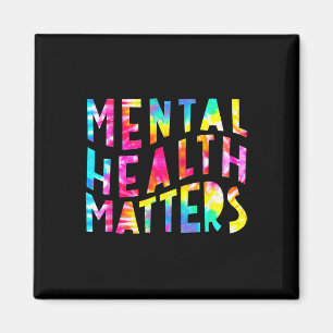 Gesundheitsprobleme Gefärbte Krawatte Psychische G Magnet