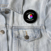 Gesundheitsprobleme glücklich Ende Stigma Bewussts Button (Beispiel)