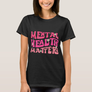 Gesundheitsprobleme Groovy Psychologe Therapie-Tea T-Shirt