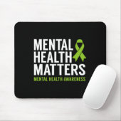 Gesundheitsprobleme Männer Frauen Kinder psychisch Mousepad (Mit Mouse)