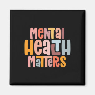 Gesundheitsprobleme Psychische Gesundheitsbewussts Magnet