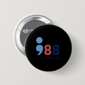 Gesundheitsprobleme Semicolon Suicide Hotline Prev Button (Vorne & Hinten)