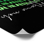 Gesundheitsprobleme Sensibilisierung Warrior Counc Poster (Ecke)