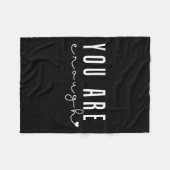 Gesundheitsprobleme Sie sind genug Liebe Frauen Fleecedecke (Vorderseite (Horizontal))