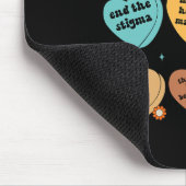 Gesundheitsprobleme Sie sind genug Selbstversorgun Mousepad (Ecke)