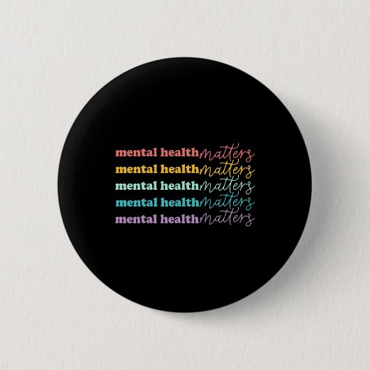 Gesundheitsprobleme verschenken menschliche Gehirn Button (Vorderseite)