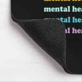 Gesundheitsprobleme verschenken menschliche Gehirn Mousepad (Ecke)