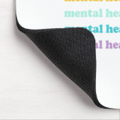 Gesundheitsprobleme verschenken menschliche Gehirn Mousepad (Ecke)