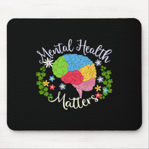 Gesundheitsprobleme verschenken menschliche Gehirn Mousepad