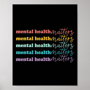 Gesundheitsprobleme verschenken menschliche Gehirn Poster