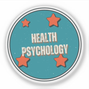 Gesundheitspsychologie Aufkleber
