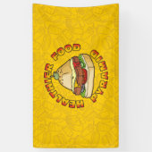 Gesundheitspyramide Banner (Vertikal)